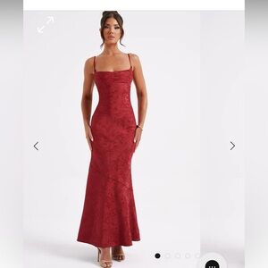 BABYBOO WHITNEY MAXI DRESS - RED